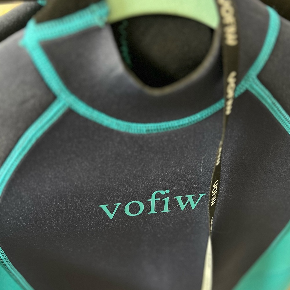 Kids Swim WetSuit - Navy Blue and Teal